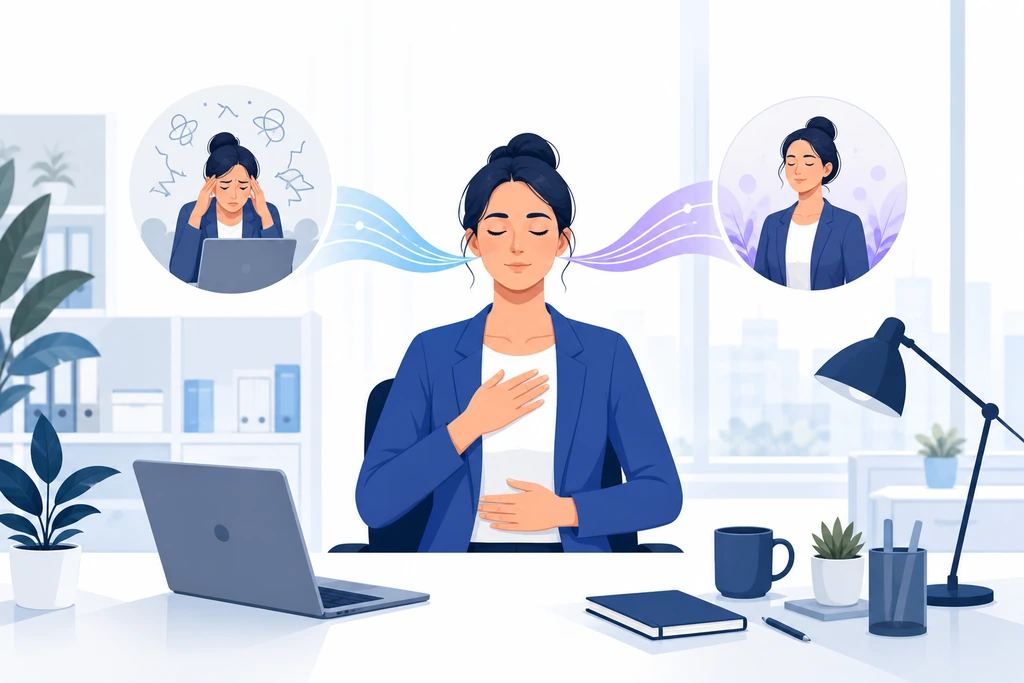 Técnicas de respiración consciente para la ansiedad